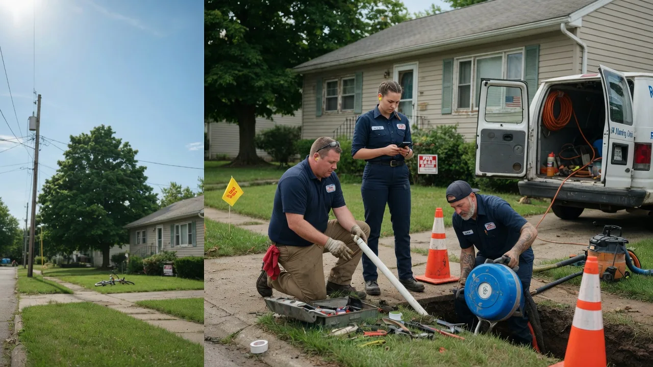Sewer Line Repair in Jones, MI near me